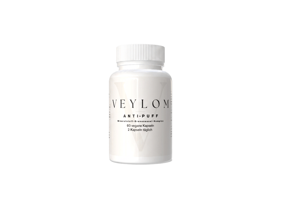 VEYLOM ANTI-PUFF — Mineralstoff-Brennnessel-Komplex, 60 vegane Kapseln