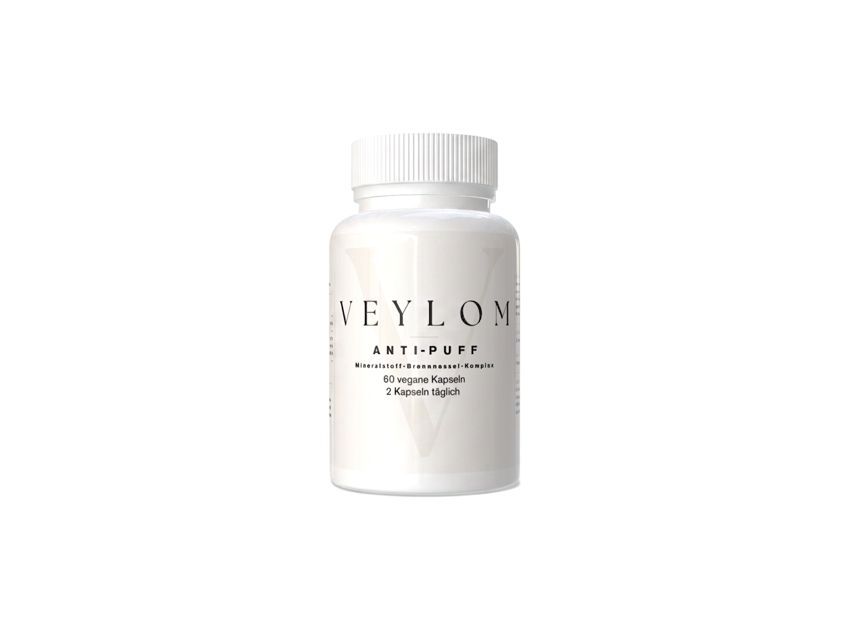 VEYLOM ANTI-PUFF — Mineralstoff-Brennnessel-Komplex, 60 vegane Kapseln